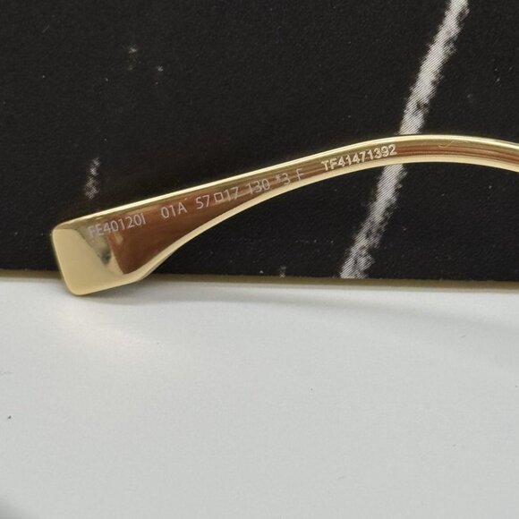 NEW FE40120I 01A FENDI SUNGLASSES SHINY BLACK WOMEN EYEWEAR FENDI - Picture 9 of 11